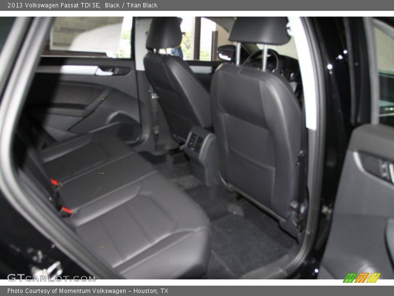 Black / Titan Black 2013 Volkswagen Passat TDI SE