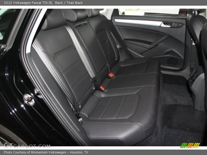 Black / Titan Black 2013 Volkswagen Passat TDI SE