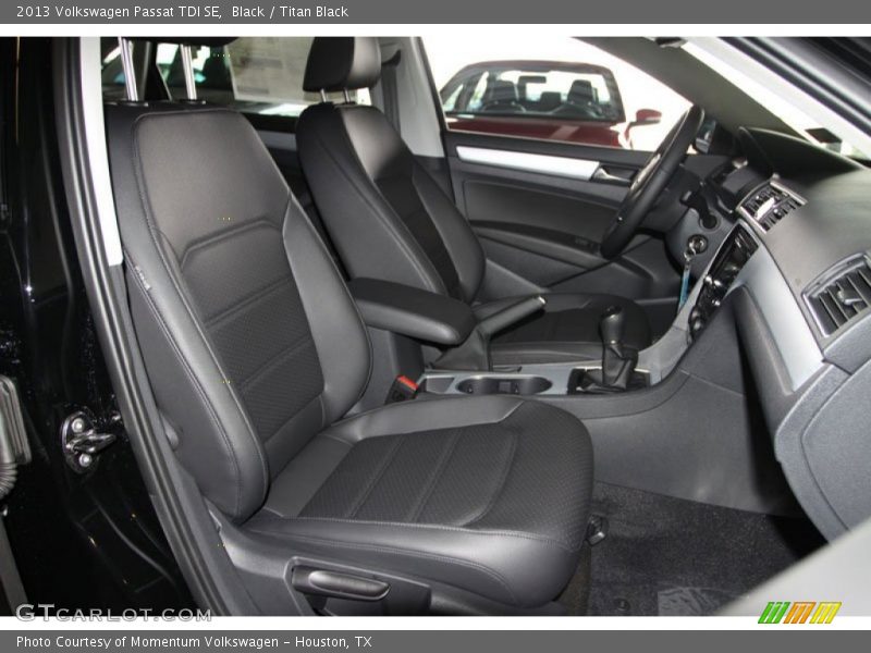 Black / Titan Black 2013 Volkswagen Passat TDI SE