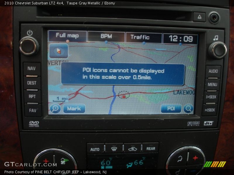 Taupe Gray Metallic / Ebony 2010 Chevrolet Suburban LTZ 4x4