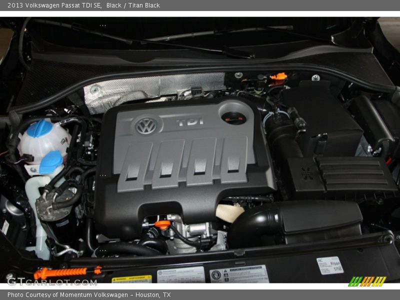 Black / Titan Black 2013 Volkswagen Passat TDI SE
