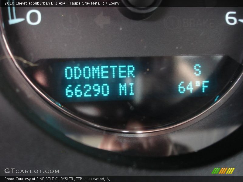 Taupe Gray Metallic / Ebony 2010 Chevrolet Suburban LTZ 4x4