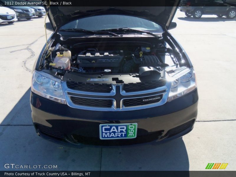 Black / Black 2012 Dodge Avenger SE