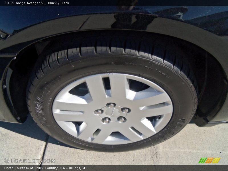 Black / Black 2012 Dodge Avenger SE