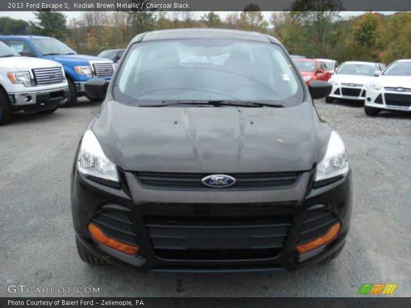 Kodiak Brown Metallic / Charcoal Black 2013 Ford Escape S