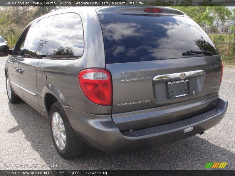 Graphite Gray Pearl / Medium Slate Gray 2004 Chrysler Town & Country Touring