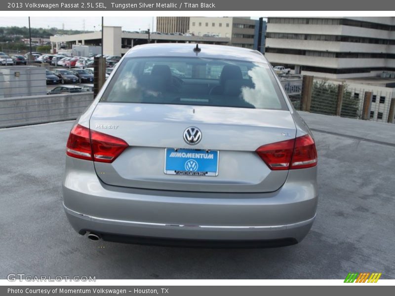 Tungsten Silver Metallic / Titan Black 2013 Volkswagen Passat 2.5L SEL