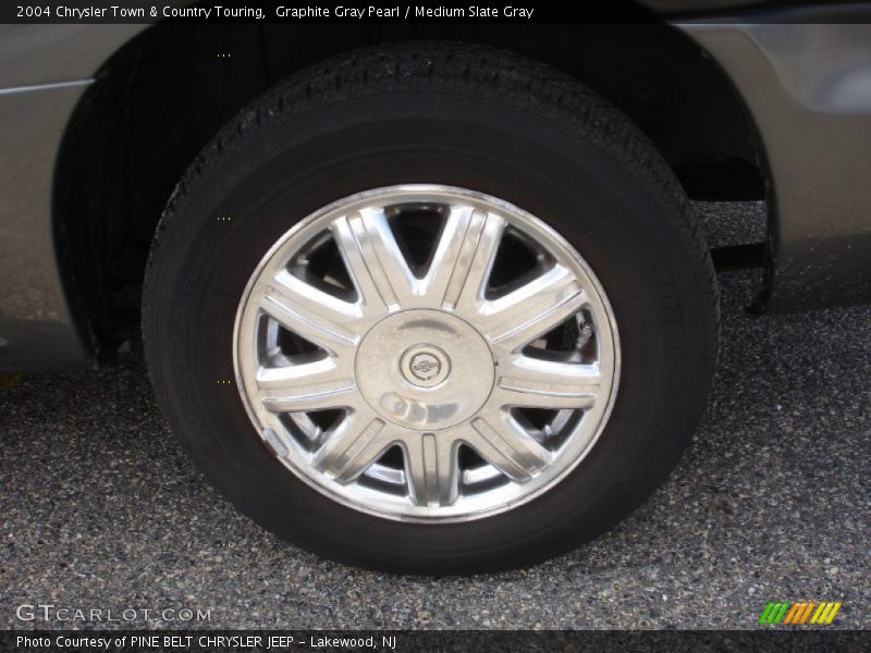 Graphite Gray Pearl / Medium Slate Gray 2004 Chrysler Town & Country Touring