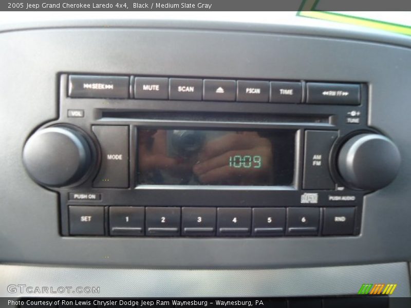 Black / Medium Slate Gray 2005 Jeep Grand Cherokee Laredo 4x4