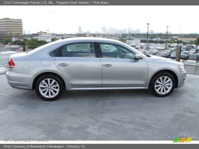 Tungsten Silver Metallic / Titan Black 2013 Volkswagen Passat 2.5L SEL