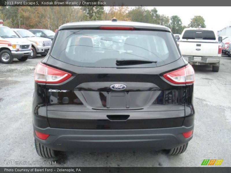 Kodiak Brown Metallic / Charcoal Black 2013 Ford Escape S
