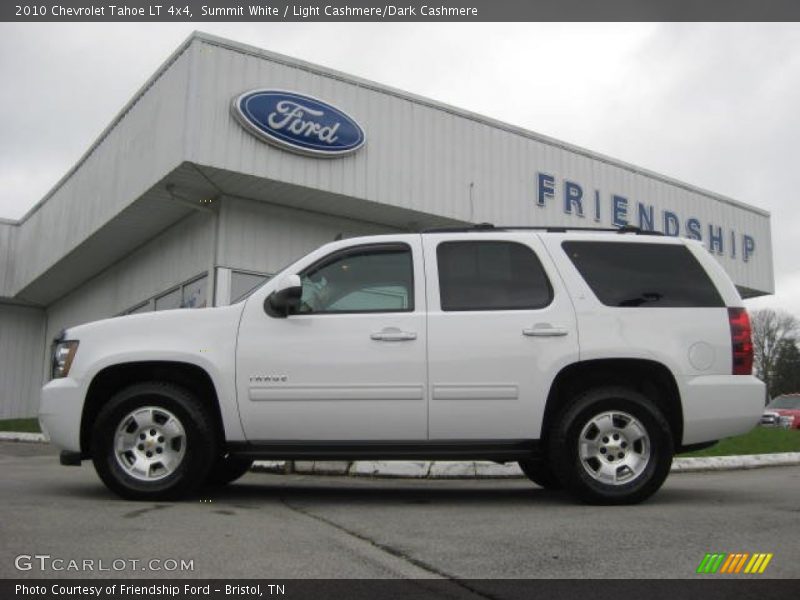 Summit White / Light Cashmere/Dark Cashmere 2010 Chevrolet Tahoe LT 4x4