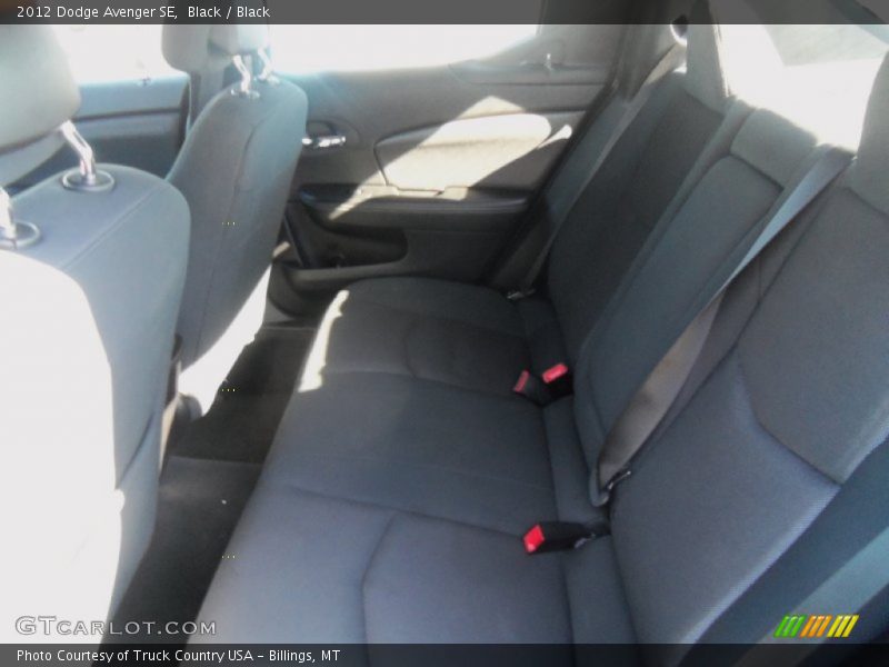 Black / Black 2012 Dodge Avenger SE