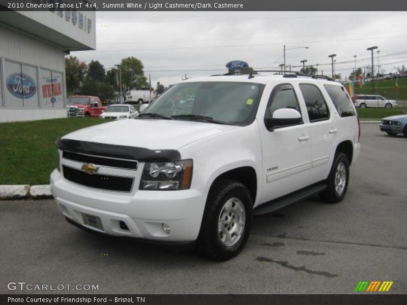 Summit White / Light Cashmere/Dark Cashmere 2010 Chevrolet Tahoe LT 4x4