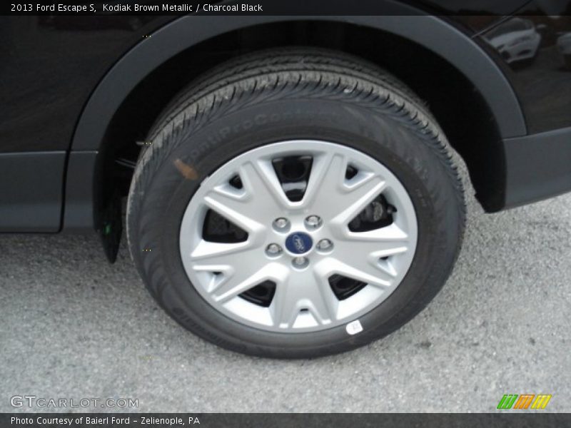 Kodiak Brown Metallic / Charcoal Black 2013 Ford Escape S