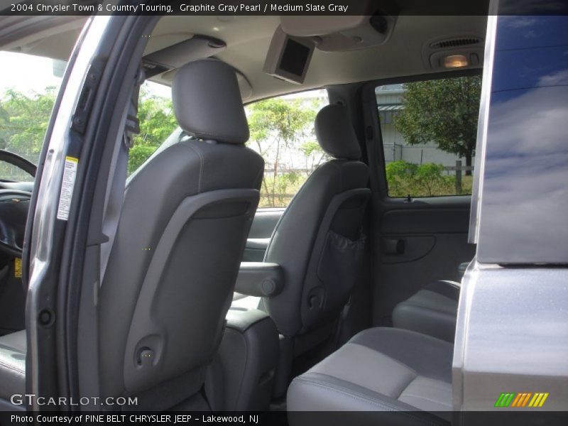Graphite Gray Pearl / Medium Slate Gray 2004 Chrysler Town & Country Touring