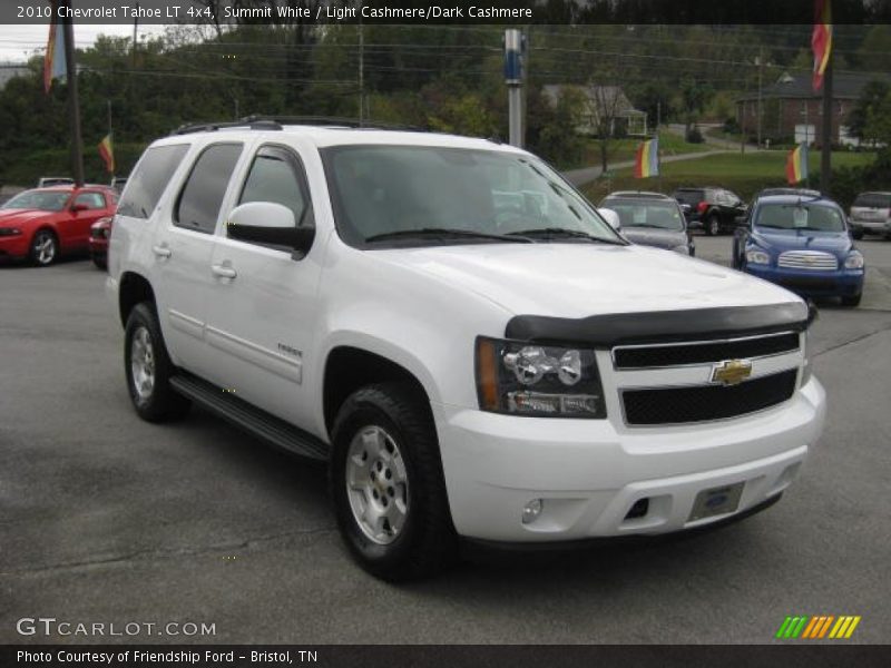 Summit White / Light Cashmere/Dark Cashmere 2010 Chevrolet Tahoe LT 4x4