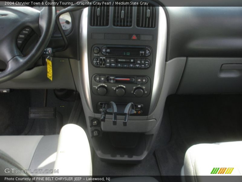 Graphite Gray Pearl / Medium Slate Gray 2004 Chrysler Town & Country Touring