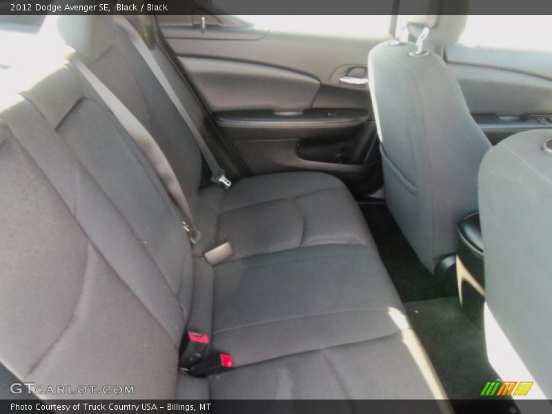Black / Black 2012 Dodge Avenger SE