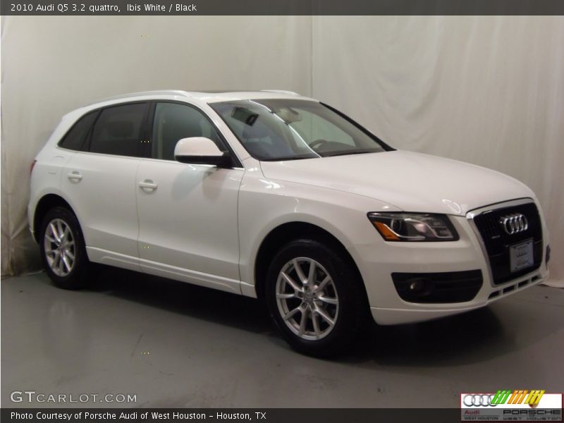 Ibis White / Black 2010 Audi Q5 3.2 quattro