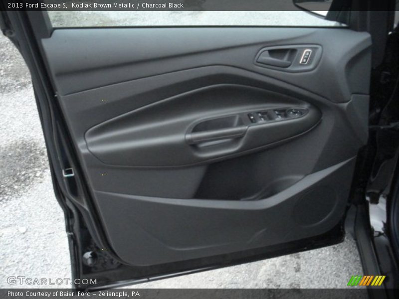 Kodiak Brown Metallic / Charcoal Black 2013 Ford Escape S