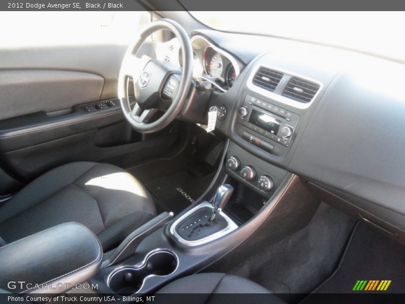 Black / Black 2012 Dodge Avenger SE