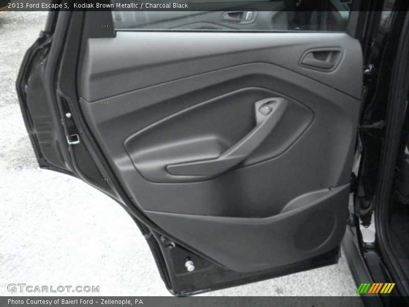 Kodiak Brown Metallic / Charcoal Black 2013 Ford Escape S