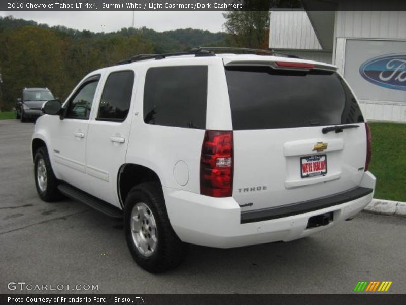 Summit White / Light Cashmere/Dark Cashmere 2010 Chevrolet Tahoe LT 4x4
