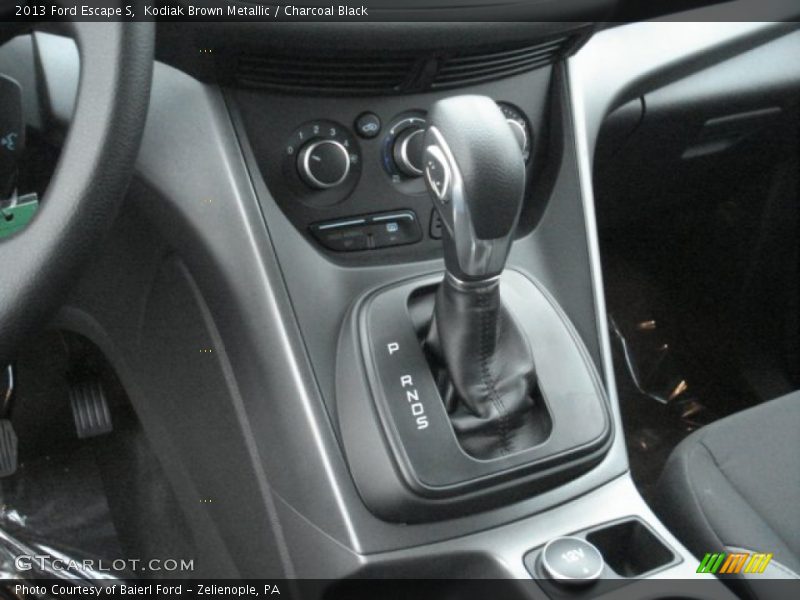 Kodiak Brown Metallic / Charcoal Black 2013 Ford Escape S