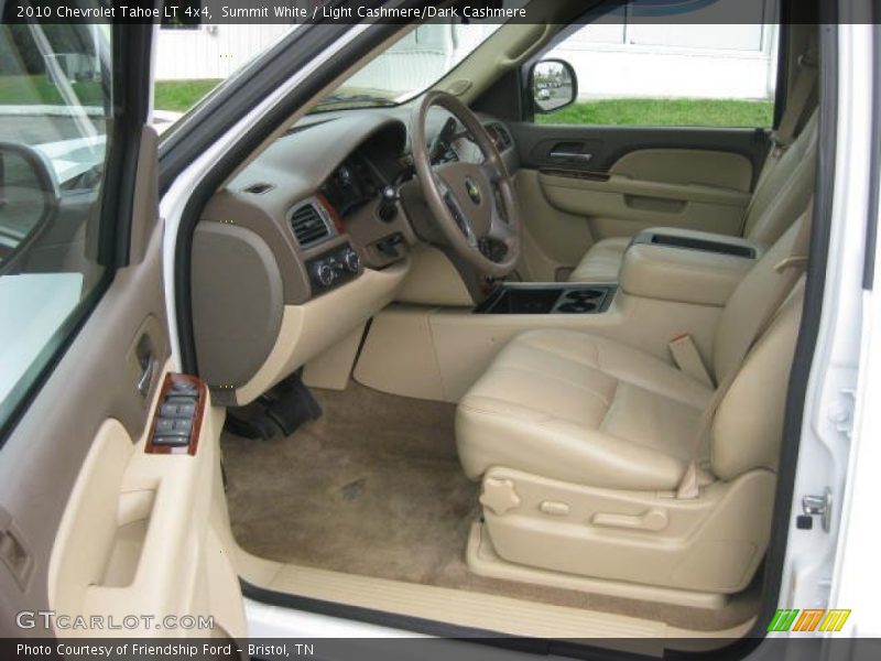 Summit White / Light Cashmere/Dark Cashmere 2010 Chevrolet Tahoe LT 4x4