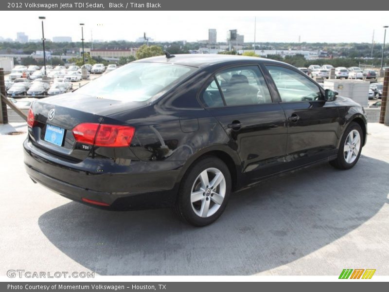 Black / Titan Black 2012 Volkswagen Jetta TDI Sedan