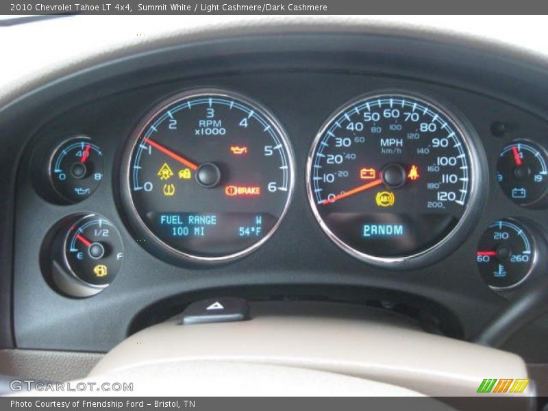 Summit White / Light Cashmere/Dark Cashmere 2010 Chevrolet Tahoe LT 4x4