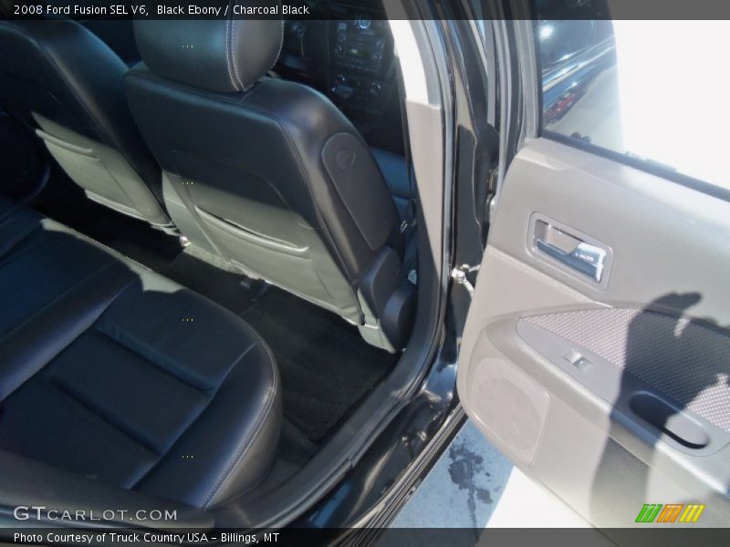 Black Ebony / Charcoal Black 2008 Ford Fusion SEL V6