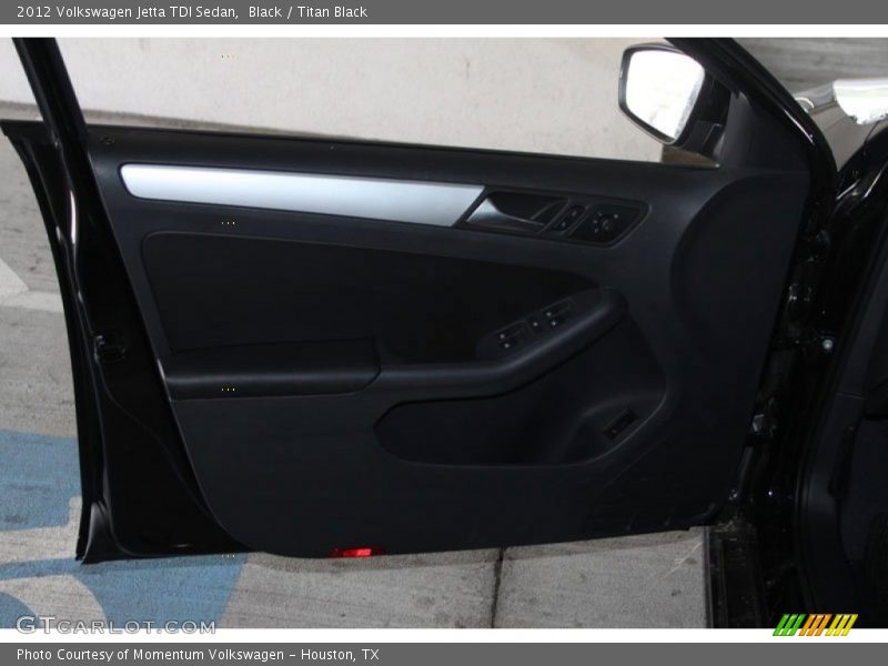 Black / Titan Black 2012 Volkswagen Jetta TDI Sedan