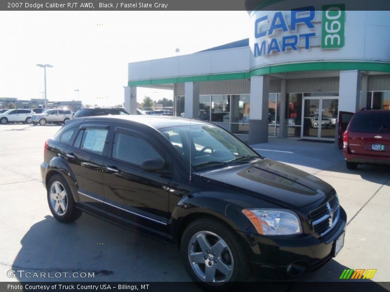 Black / Pastel Slate Gray 2007 Dodge Caliber R/T AWD