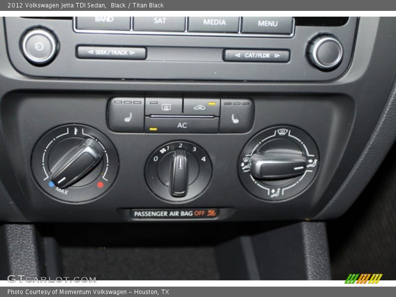 Black / Titan Black 2012 Volkswagen Jetta TDI Sedan