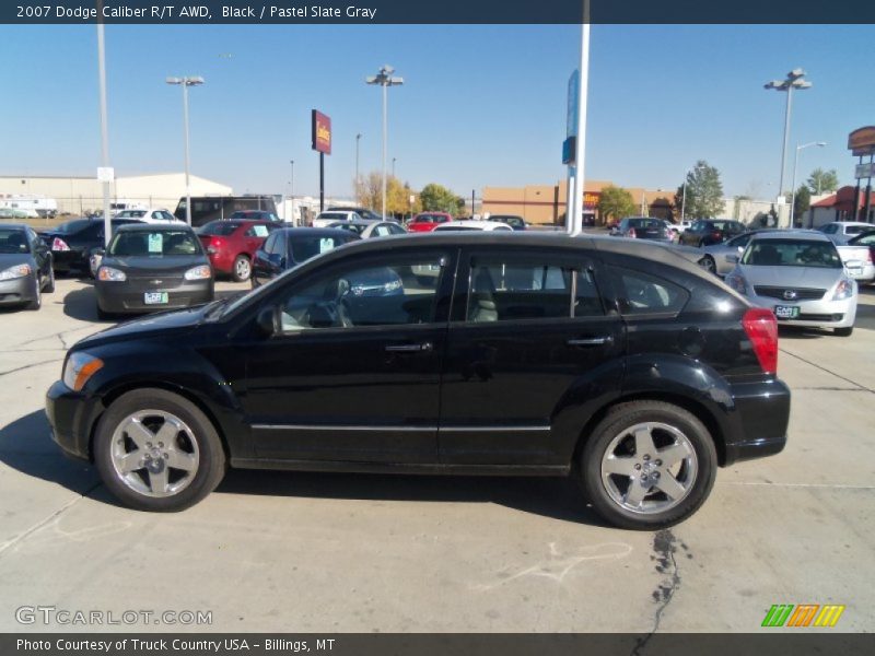 Black / Pastel Slate Gray 2007 Dodge Caliber R/T AWD