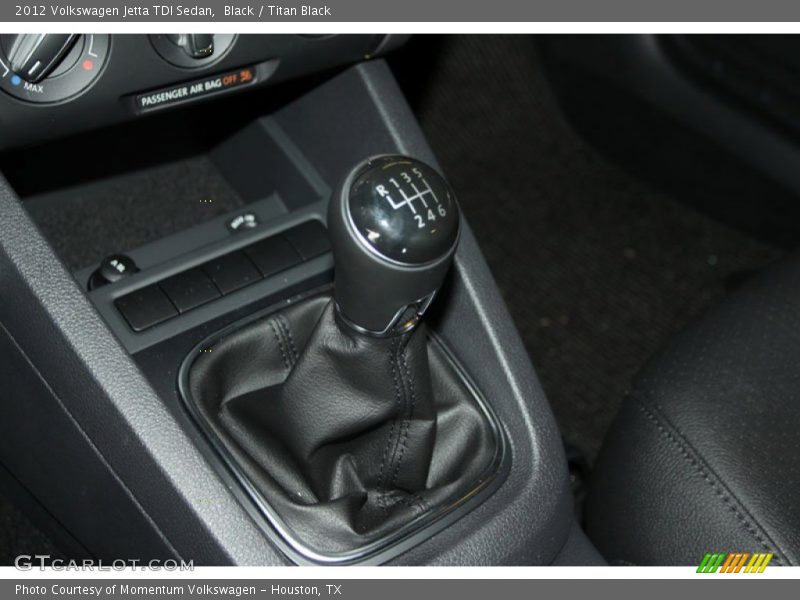Black / Titan Black 2012 Volkswagen Jetta TDI Sedan
