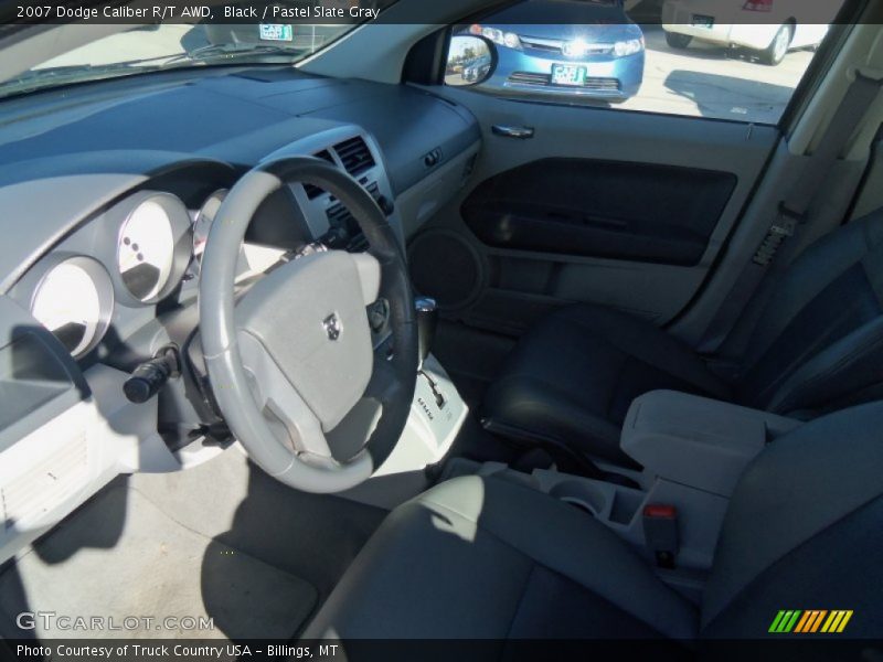 Black / Pastel Slate Gray 2007 Dodge Caliber R/T AWD