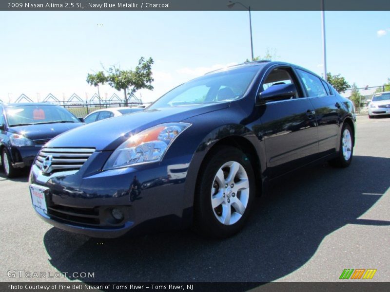 Navy Blue Metallic / Charcoal 2009 Nissan Altima 2.5 SL