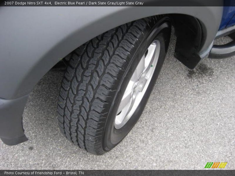 Electric Blue Pearl / Dark Slate Gray/Light Slate Gray 2007 Dodge Nitro SXT 4x4