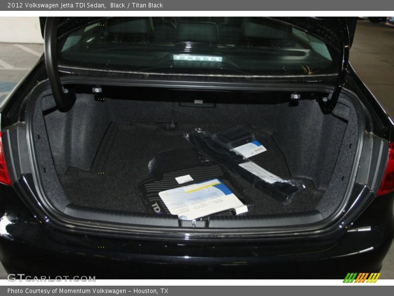 Black / Titan Black 2012 Volkswagen Jetta TDI Sedan