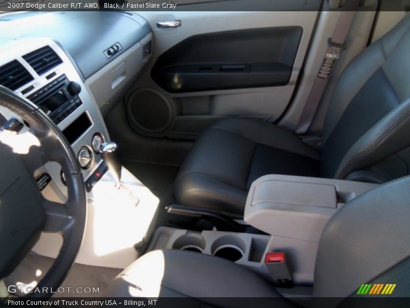 Black / Pastel Slate Gray 2007 Dodge Caliber R/T AWD