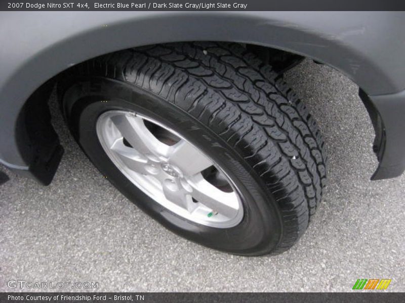 Electric Blue Pearl / Dark Slate Gray/Light Slate Gray 2007 Dodge Nitro SXT 4x4