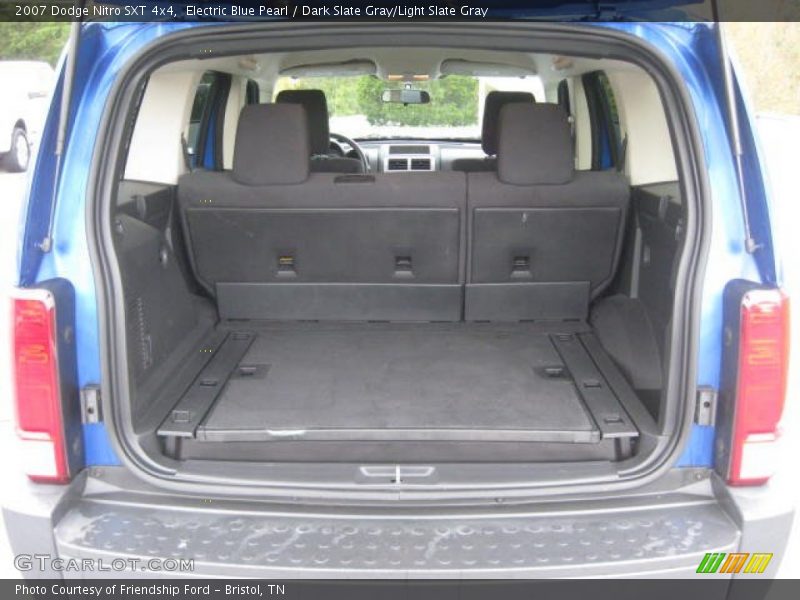 Electric Blue Pearl / Dark Slate Gray/Light Slate Gray 2007 Dodge Nitro SXT 4x4