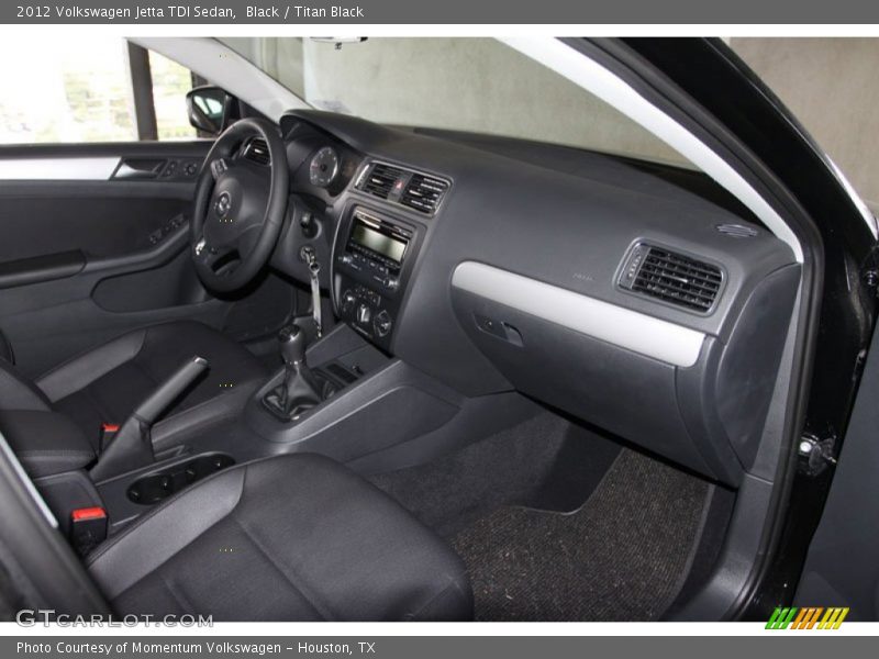 Black / Titan Black 2012 Volkswagen Jetta TDI Sedan