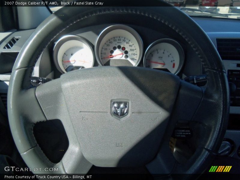 Black / Pastel Slate Gray 2007 Dodge Caliber R/T AWD