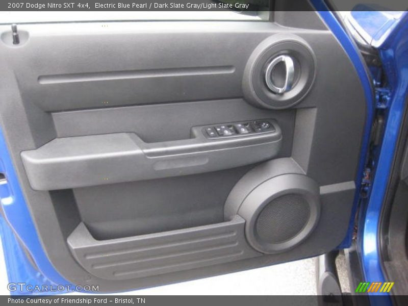 Electric Blue Pearl / Dark Slate Gray/Light Slate Gray 2007 Dodge Nitro SXT 4x4