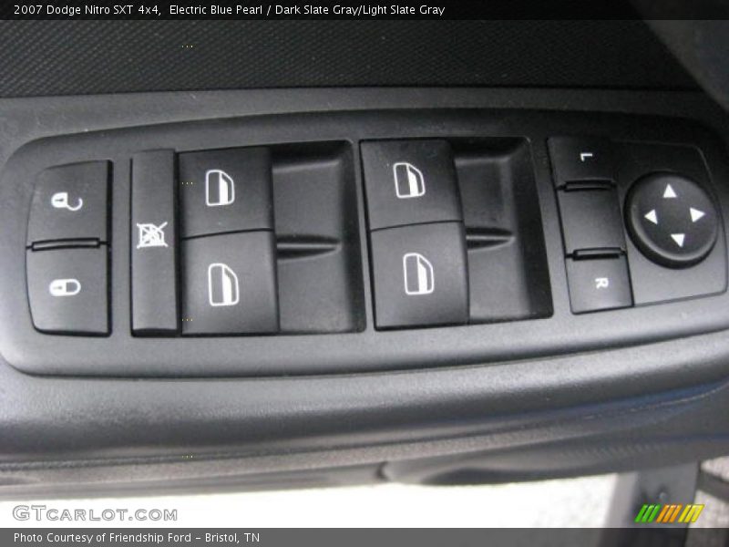 Electric Blue Pearl / Dark Slate Gray/Light Slate Gray 2007 Dodge Nitro SXT 4x4