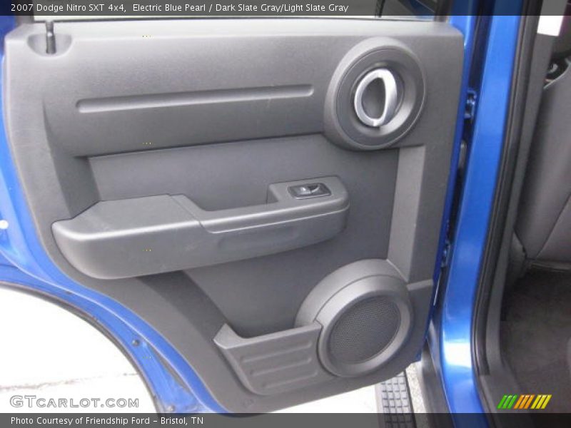 Electric Blue Pearl / Dark Slate Gray/Light Slate Gray 2007 Dodge Nitro SXT 4x4
